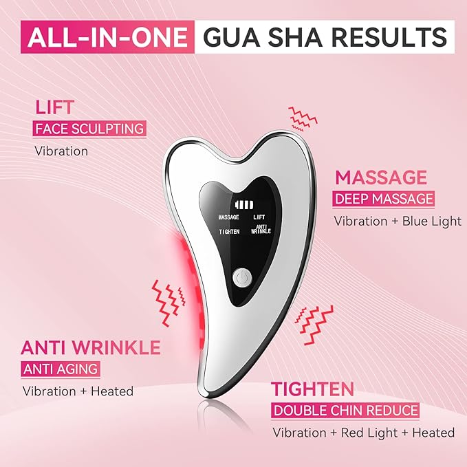 Anti-Wrinkle Vibrating Gua Sha Facial Sculptor