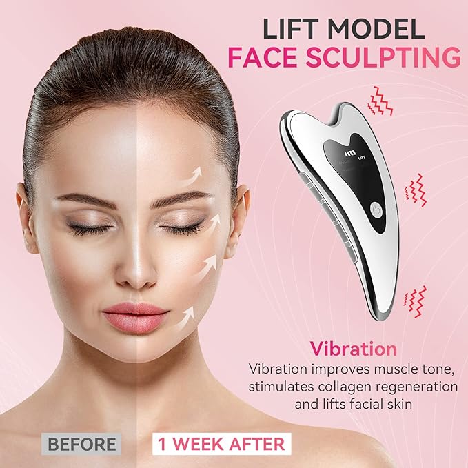 Anti-Wrinkle Vibrating Gua Sha Facial Sculptor