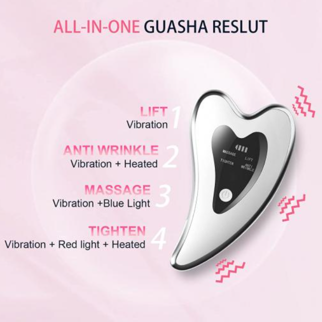 Anti-Wrinkle Vibrating Gua Sha Facial Sculptor