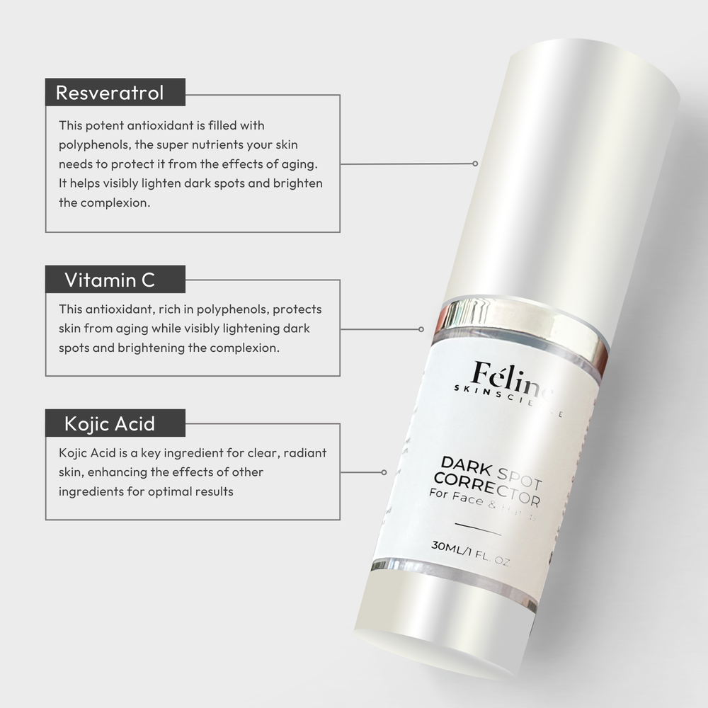 Dark Spot Corrector (with Niacinamide , Resveratrol, Vitamin C, Kojic Acid)