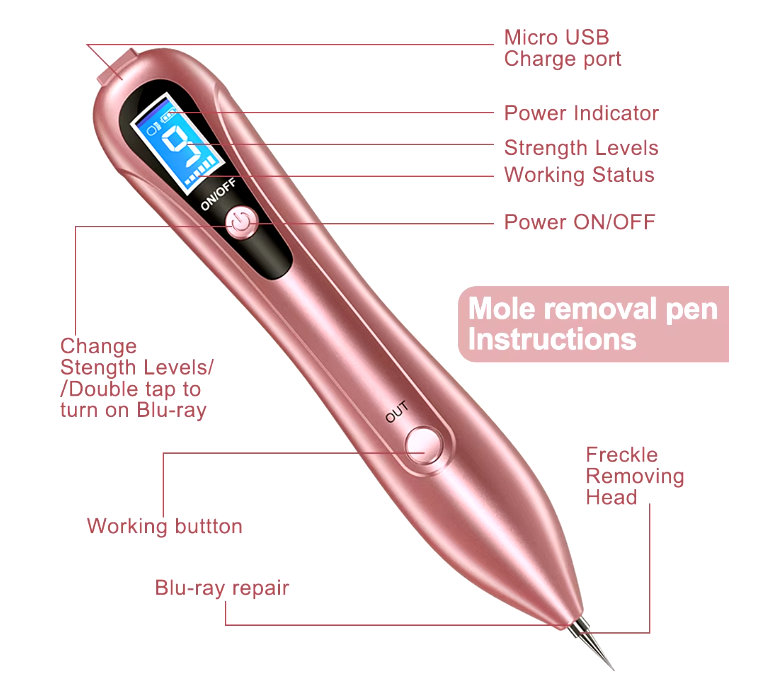 Mole Removal Pen